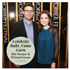 The actress opened up about motherhood when et visited her on the set of and a baby makes three! Nameberry Twitterissa Ellie Kemper And Michael Koman Are Having Another Baby Their Son Or Daughter Will Join Their Older Son James Miller Ellie And Michael Are Self Proclaimed Lovers Of Traditional Names So