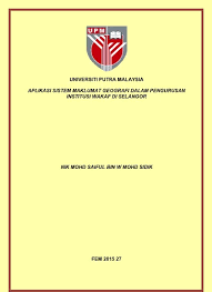 Sistem maklumat geografi (smg atau gis, singkatan geographic information system), sains maklumat geografi, atau kajian maklumat georuang ialah sistem yang direka untuk menangkap, menyimpan, mengolah, menganalisis, mengurus. Top Pdf Aplikasi Sistem Maklumat Geografi Dalam Pengurusan Institusi Wakaf Di Selangor 123dok Com