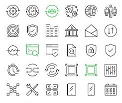 Recessed lighting layout app icon template for photoshop. 120 Best Free Line Stroke Icon Packs For Ui Ux Design 2021 Update 365 Web Resources