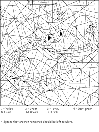 Learn about famous firsts in october with these free october printables. Difficult Color By Number Pages Coloring Home
