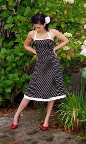 Black And White Polka Dot Dress With Red Shoes Swing Dance Outfit Love The Polka Dots And Red Shoes Rockabilly Dress Swing Dress Vintage Dresses