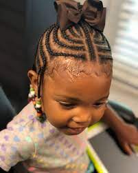 See more ideas about kids braided hairstyles, braided hairstyles, braids for kids. Image May Contain One Or More People And Closeup Little Girl Braids Baby Hairstyles Kids Hairstyles