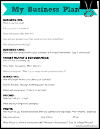 Business Ideas For Kids Series Writing A Business Plan In 2020 Business Plan Template Word Business Plan Template Free Business Plan Template Pdf
