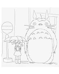 Totoro coloring pages tv film totoro 10 printable 2020 10323 coloring4free. Friendly Totoro 2 Coloring Page Free Printable Coloring Pages For Kids
