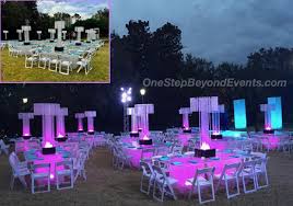 Miami Outdoor Led Furniture Table Rentals Disco Theme Parties Disco Theme Disco Party Lights