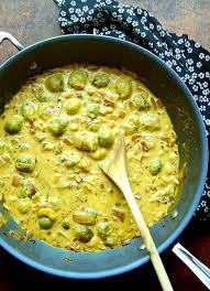 Easy Brussels Sprouts Stew Recipe Sprout Recipes Brussels Sprouts Recipe Healthy Recipes