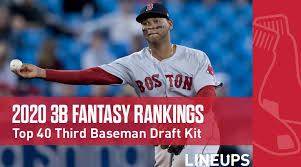 Full player and game projections. 2020 Fantasy Baseball Third Base Rankings Top 40 Eduardo Escobar Brings Mid Round Value