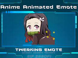 Demon Bamboo Girl Twerking Animated Emote Twerk Twitch - Etsy