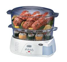 You can easily compare and choose from the 10 best electric food steamers for you. Amazon Com Oster 5712 Electronic 2 Tier 6 1 Quart Food Steamer White Kitchen Dining