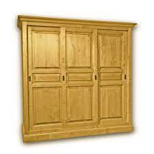 Avec la pose, profitez de l'expertise de nos artisans partenaires. Armoires En Bois Portes Coulissantes Livraison Gratuite Meublespin Fr