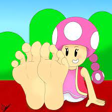 Toadette's feet. by BowsetteFF -- Fur Affinity [dot] net