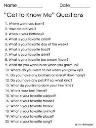 Printable Get To Know Me Questions List Questions To Get To Know Someone This Or That Questions Fun Questions To Ask