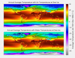 Water Temperature Map World 2