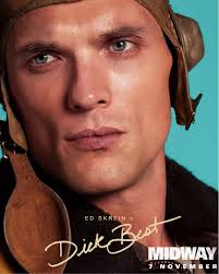 From the Director of INDEPENDENCE DAY, war epic #MIDWAY -- only in cinemas  November 7. 🔳 Ed Skrein as Lieutenant Dick Best 🔳 Patrick Wilson as  Lieutenant Commander Edwin Layton 🔳 Luke