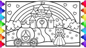 Visit Rainbowplayhouse Com To Print This Coloring Page Princess Castle Coloring Pa Castle Coloring Page Disney Princess Coloring Pages Princess Coloring Pages