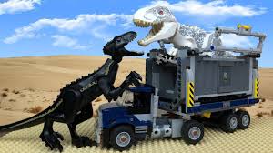 Could the indomitable thief handle the untameable king in a 1v1 battle? Jurassic World In Lego Indoraptor Vs Indominus Rex 2 Lego Dinosaur Lego Worlds Jurassic World