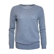 pure cashmere o neck pullover