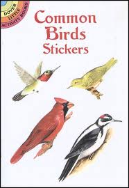 Common Birds Stickers Main Photo Cover Common Birds Book Activities Animal Books