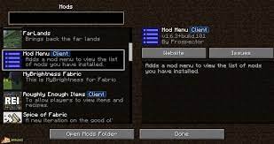 You can't have a modded minecraft server without mods! Mod Menu Minecraft 1 16 1 15 2 1 14 4 Mtmods Com