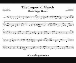 Imperial March For Any Bass Clef Instrument Violonchelo Partituras Cello Partituras