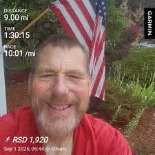 All finished up with a 10 mile Saturday morning run