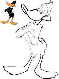 Dibujos Animados Para Colorear Pato