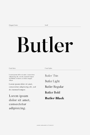 Butler Font Graphic Design Typography Typography Inspiration Web Design Font