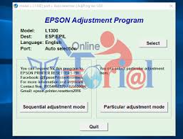 Adjustment Program Epson L110 L210 L300 L350 L355 скачать бесплатно Free Download Resetter Epson Adjustment Program L Series