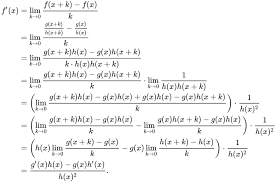 Check spelling or type a new query. Quotient Rule Wikipedia