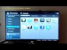 Samsung Smart Tv Demo 2011 Youtube