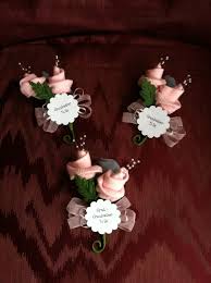 Baby Sock Corsage Baby Shower Coursage Baby Shower Crafts Baby Sock Corsage