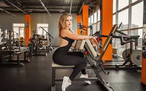 Download the background for free. Gym Wallpaper Girl Novocom Top