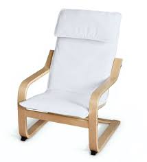 Great savings & free delivery / collection on many items. Poang Children S Armchair Cushion Cover Pure White 702 34 Poang Children S Armchair Dekoria