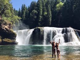 Located along the middle lewis river falls trail system, southwest of mt. Cool Off At Lower Lewis River Falls Our Photo Of The Week