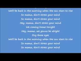 Jonas Blue Mama Ft William Singe Lyrics Video