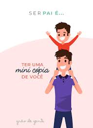 pin em ser pai e uma homenagem a paternidade ativa