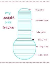 Weight Lose Tracker Margarethaydon Com