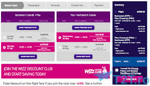Say yes to a summer vacation with wizz! Bucuresti Pisa Wizz Air T2t Ro