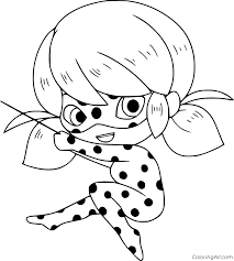 Secretly, chloe is a big fan of ladybug. Miraculous Ladybug Coloring Pages Coloringall
