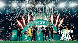A partida também marcou o retorno do púlbico aos estádios. Manchester City Confirma Favoritismo E E Tricampeao Da Copa Da Liga Inglesa Jornal Midiamax