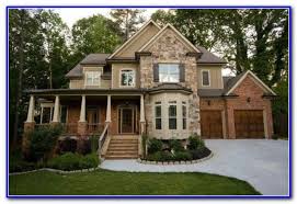 Exterior paint colors with orange brick for homes roof red. Oboi Na Stenu V Spalnyu 39 Exterior Paint Schemes With Orange Brick