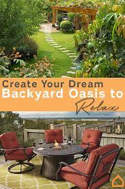 Create Your Dream Backyard Oasis To Relax Ashley Homestore Backyard Backyard Oasis Large Backyard