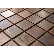 Eden mosaic tile, on average, offers a 25% off discount. Eden Mosaic Tiles Medium Square Mosaic Tile Antique Copper 11 Pack Rona