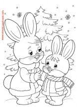 раскраски для детей 6 7 лет распечатать бесплатно формат а4 Zajka S Zajchonkom Cute Coloring Pages Christmas Coloring Sheets Christmas Coloring Pages