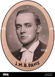 A portrait photograph of John Malcolm Bancroft Davis, a 1948 graduate of  Osgoode Hall Law School. Born in 1922, Davis went