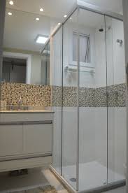 Banheiro Com Pastilha De Vidro No Box Pastilha Banheiro Banheiro Projeto Arquitetura