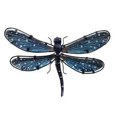 Lavish home rustic barn star metal wall art in brown. Metal Dragonfly Wall Decor Outdoor Garden Decorations Blue Hanging Glass Art For Patio Porch Or Fence Buy Garden Statues Metal Dragonfly Outdoor Decorations Product On Alibaba Com