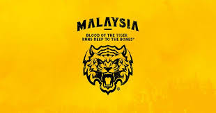 Wallpaper ungu dan hitam harimau hd, seni digital, harimau. Harimau Malaya Football Logo Design Logo Sticker Logo Design