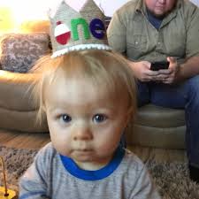 Jungen 1. Geburtstag Ofishally One Krone