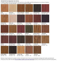 image result for sherwood stain color chart in 2019